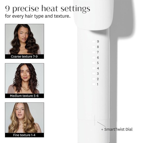 T3 SinglePass Curl X Extra-Long Barrel 1" Curling Iron with 9 Heat - Picture 2 of 5